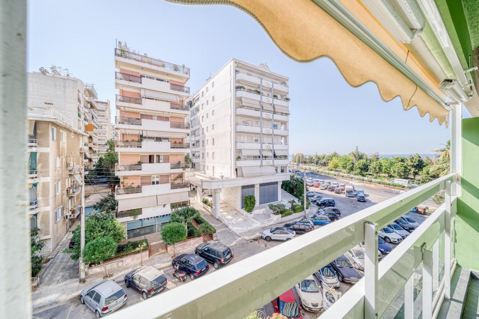 Athens Riviera, Seaview, Beachfront, Lux Apartment On Starbucks Building Exteriör bild